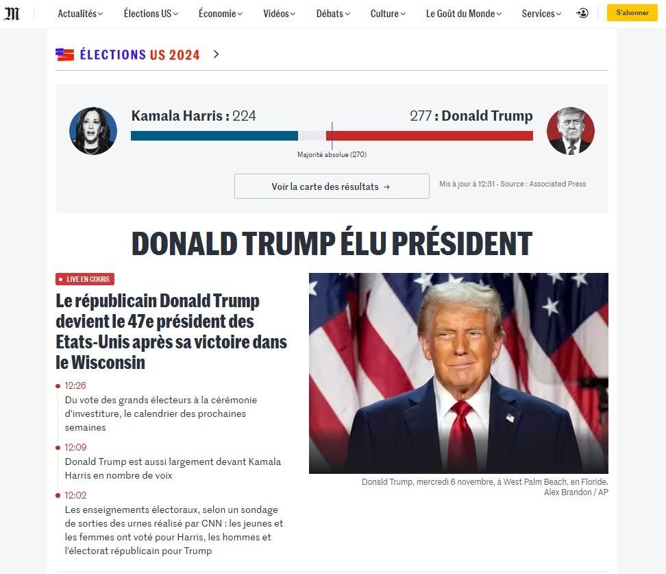 Donald Trump vence eleições e retorna à Casa Branca