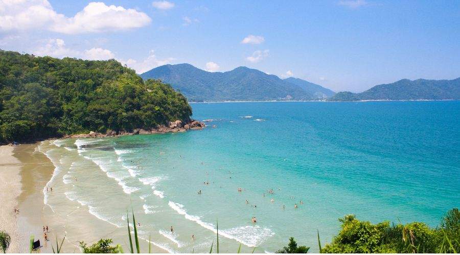 Turista é morto a tiros na Praia da Fortaleza em Ubatuba