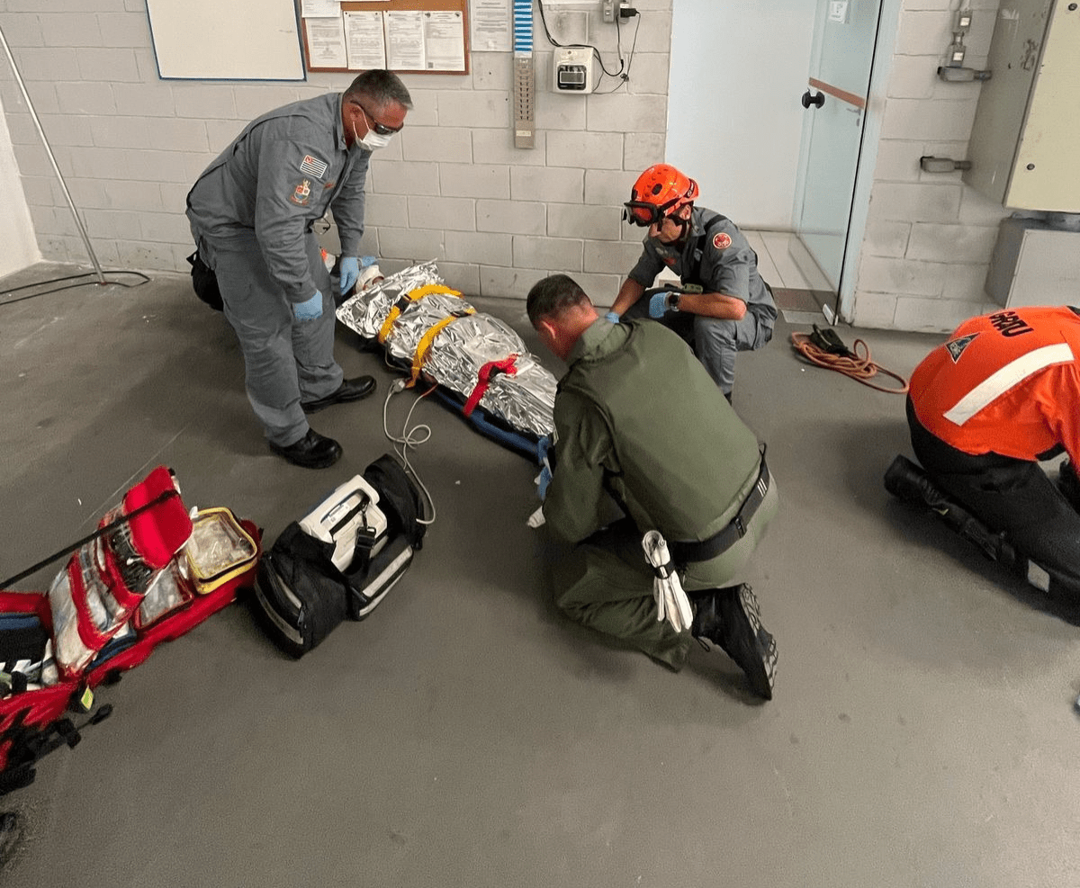 Acidente em subestação elétrica deixa dois feridos em São José dos Campos