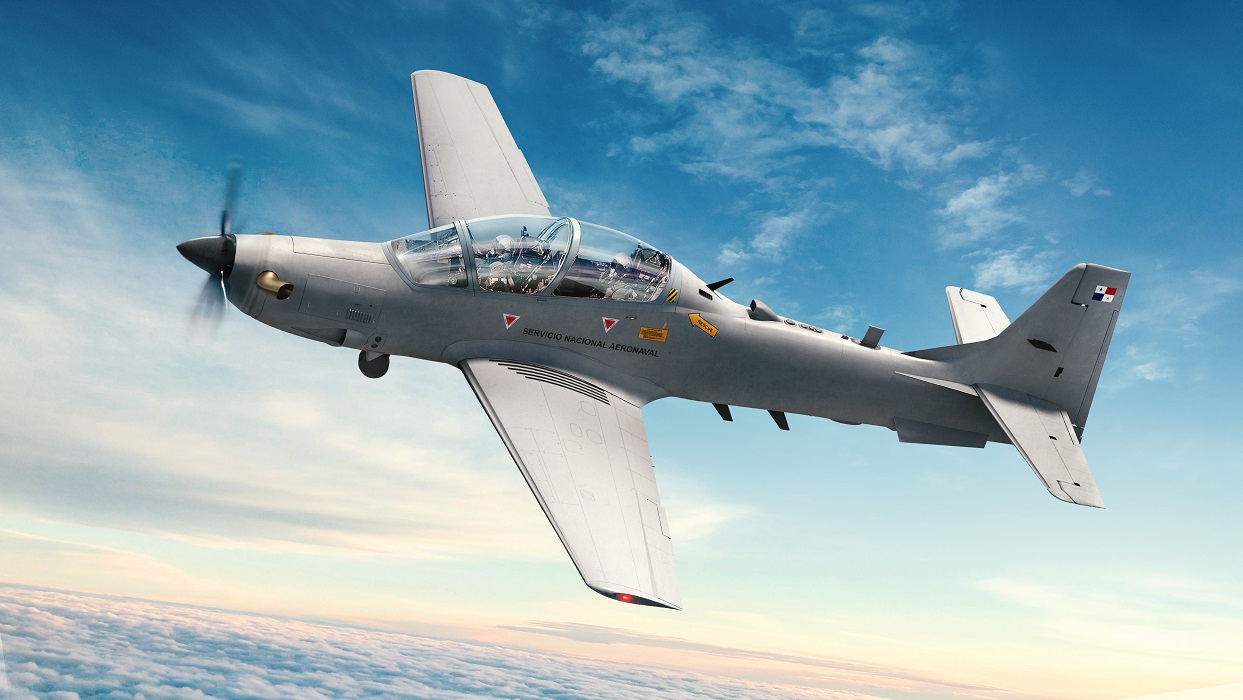 Panamá adquire aeronaves super Tucano da Embraer para reforçar segurança