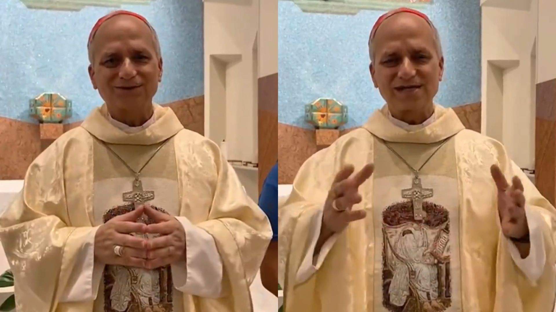 Papa Leão XIV divulga 1ª mensagem ao Brasil.