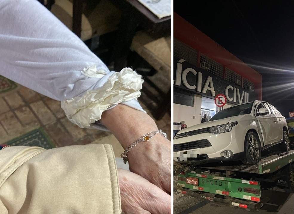 Polícia prende dupla após roubo e sequestro de idosa em Caçapava