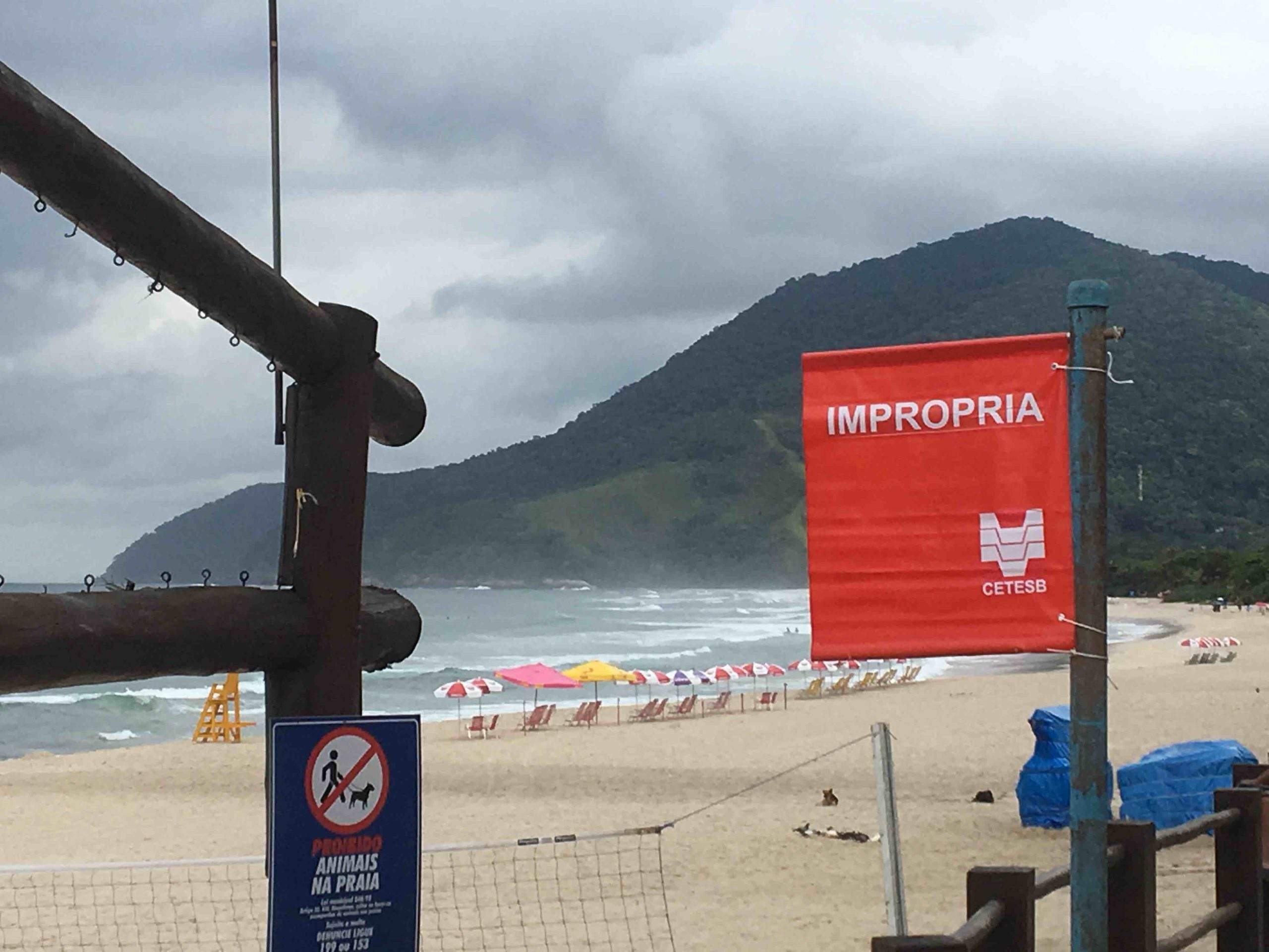 Litoral de SP tem 26 praias impróprias para banho nesta semana; confira os locais