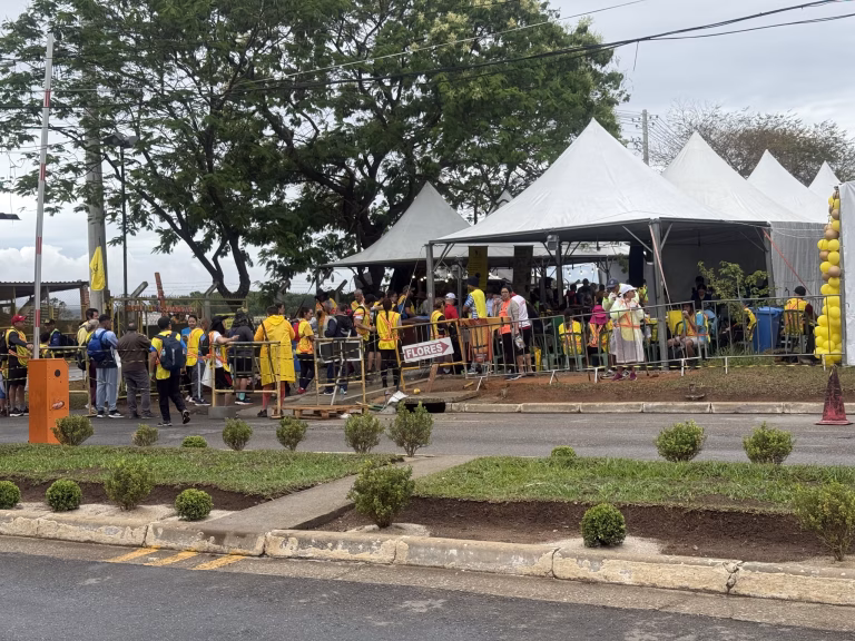 CEAGESP de São José dos Campos abriga ponto de apoio para peregrinos rumo a Aparecida