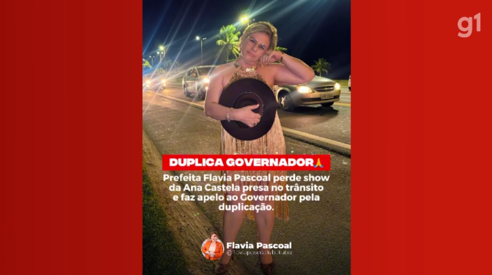 Presa no trânsito, prefeita de cidade de SP perde show de Ana Castela e pede duplicação de rodovia: “Nós merecemos”